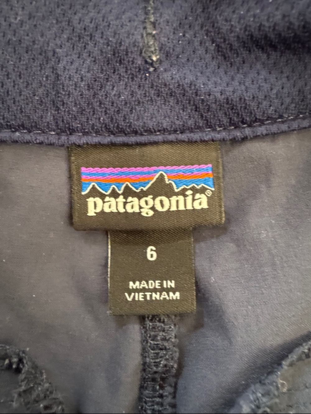 Navy Patagonia Shorts - Picture 3 of 4